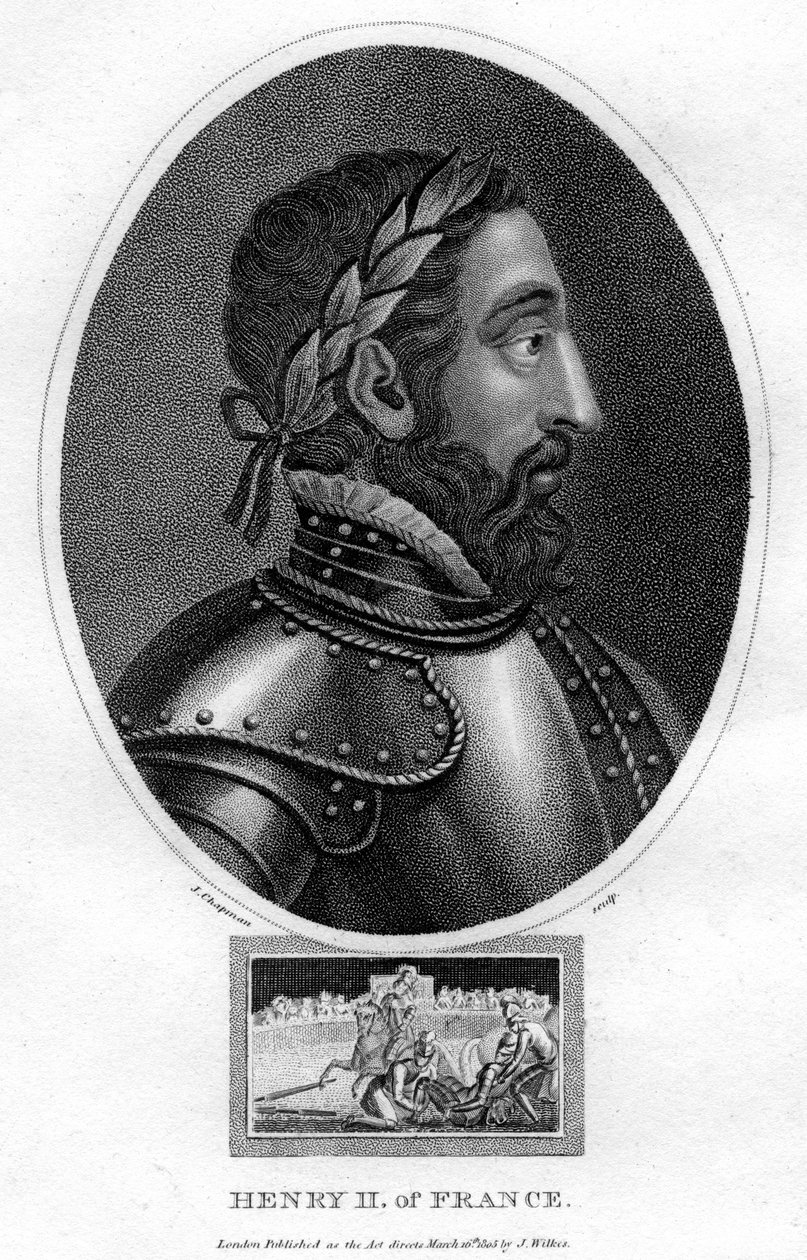 Henry II, King of France by J. Chapman
