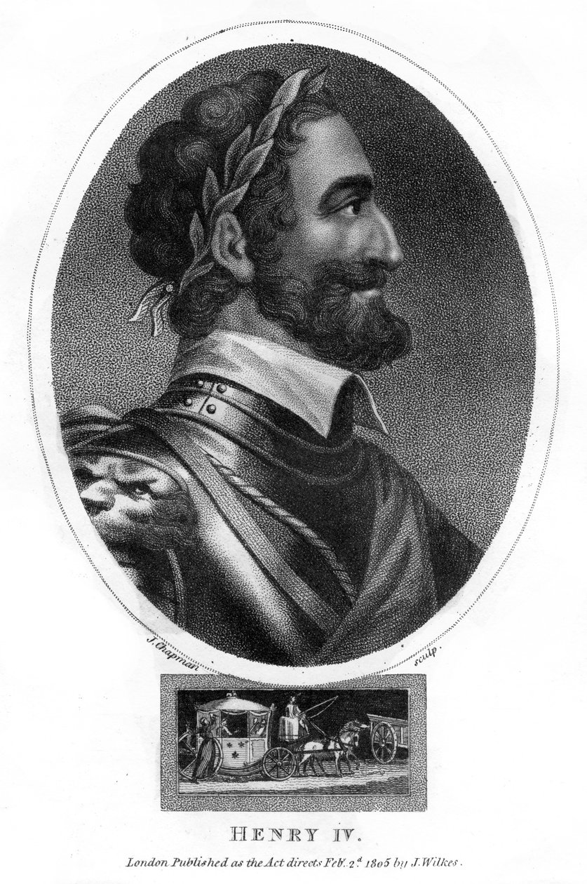 Henry IV, King of France by J. Chapman