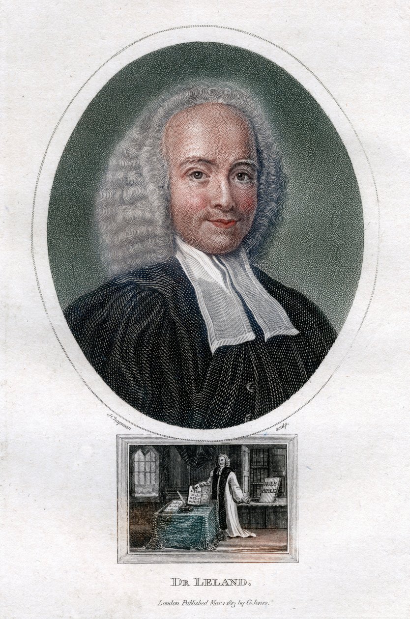 John Leland, 18th-century English Presbyterian Minister and Author of Theological Works by J. Chapman
