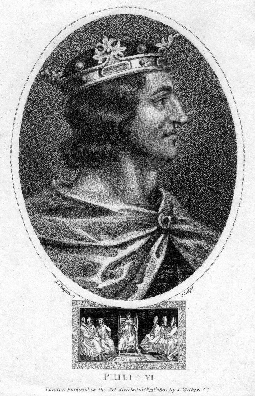 Philip VI of France by J. Chapman