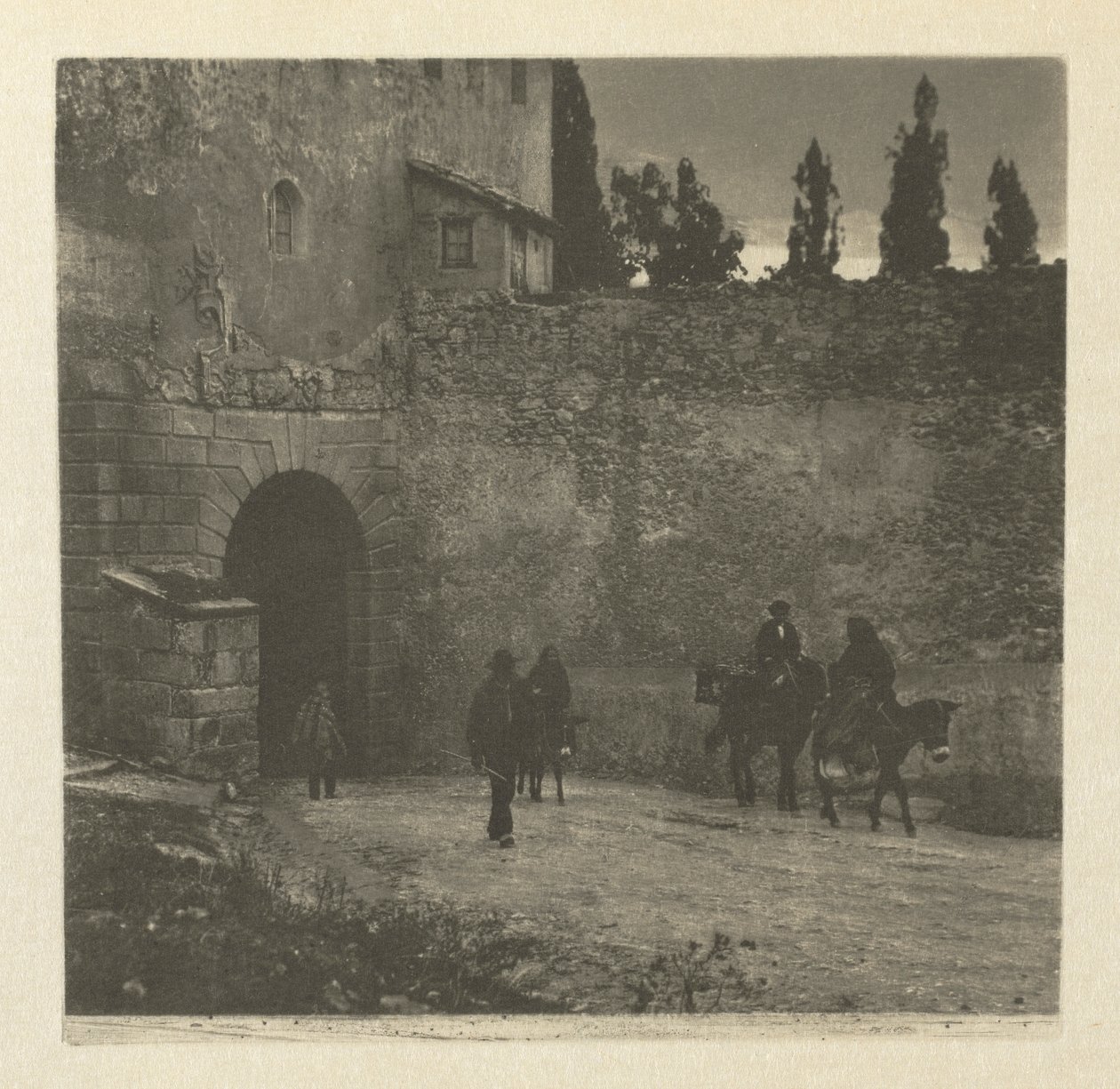 A Gateway - Segovia by J. Craig Annan