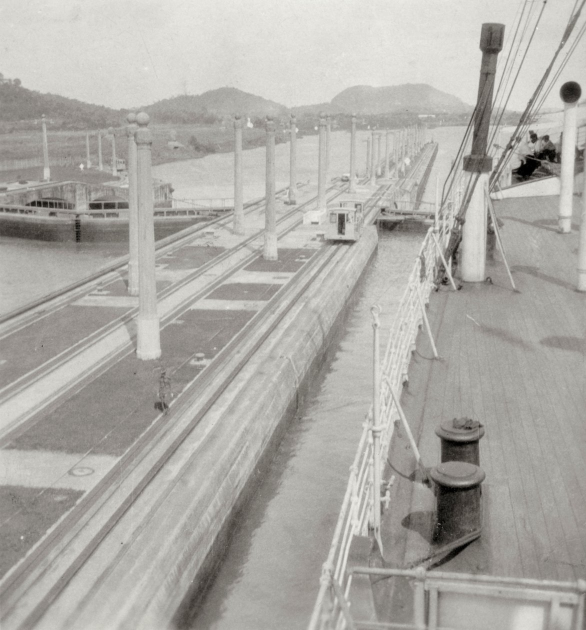 SS Orbita, Panama Canal, Panama, 20th century by J. Dearden Holmes