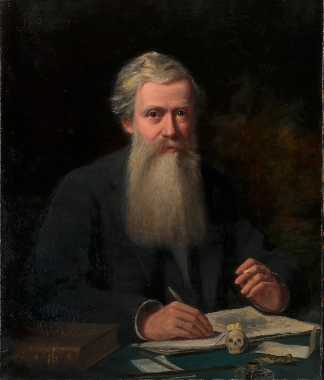 Portrait of Elliot Coues by J. Edward Barclay