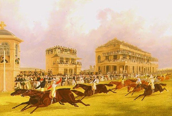 The Dead Heat for the Doncaster Great St. Leger Stakes between 