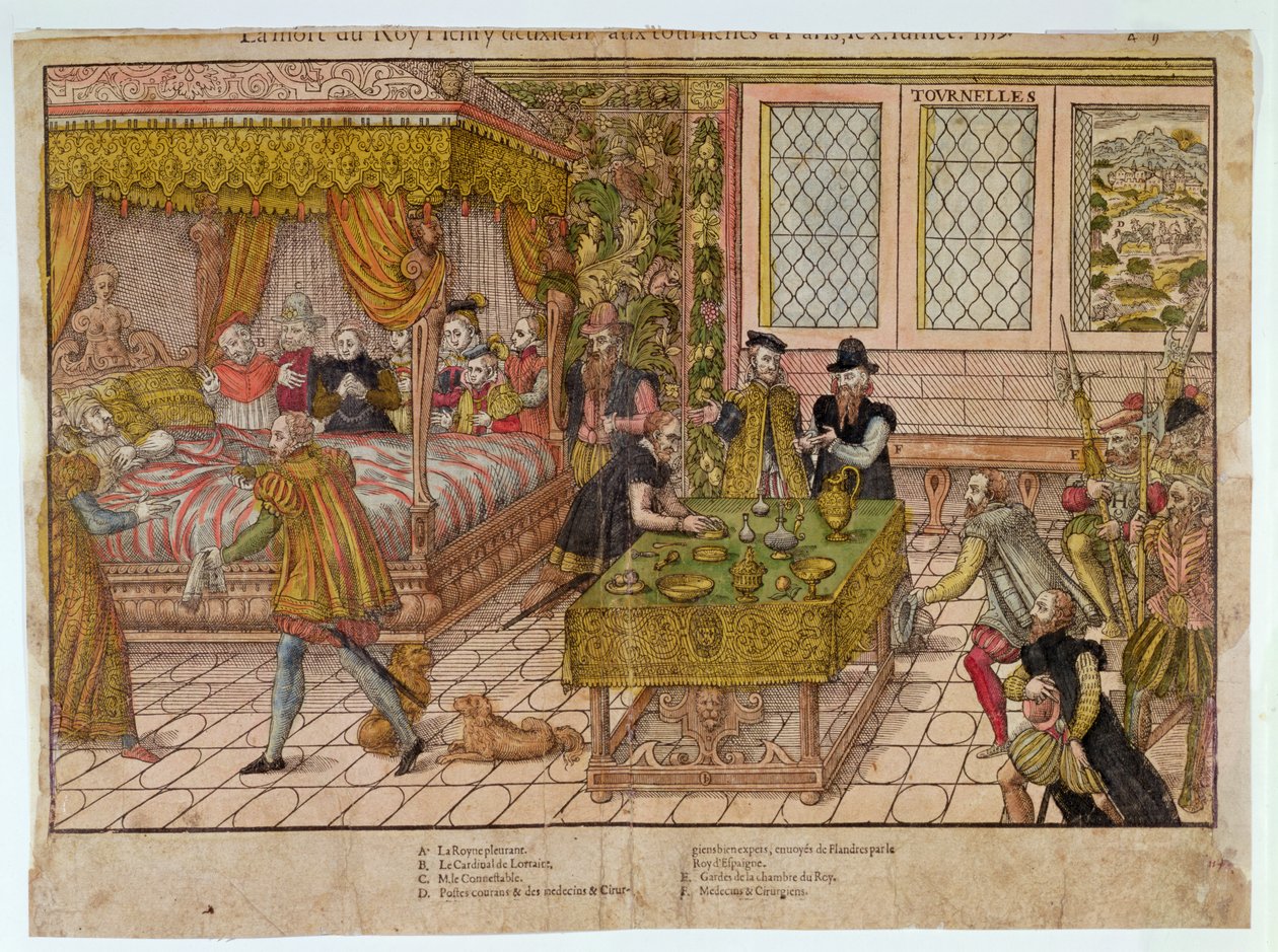 The Death of Henri II 10th July 1559 by J. J. and Tortorel, J. Perrissin