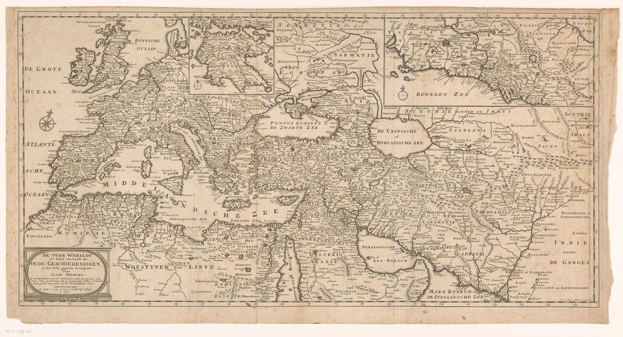 Map of the Old World The Old World for Better Understanding of Ancient Histories by J. Keiser
