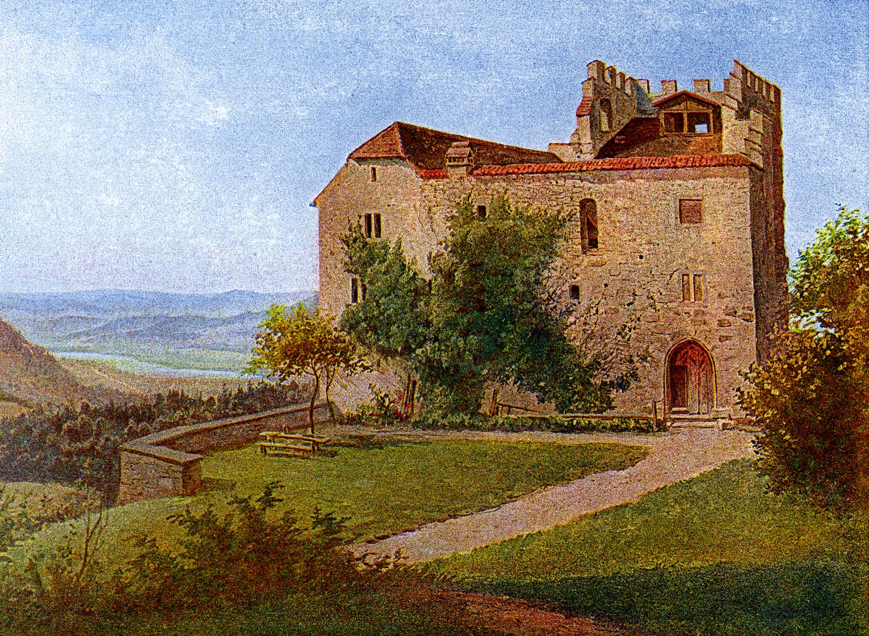 Habsburg Castle, near Aargau, Switzerland by J Lange