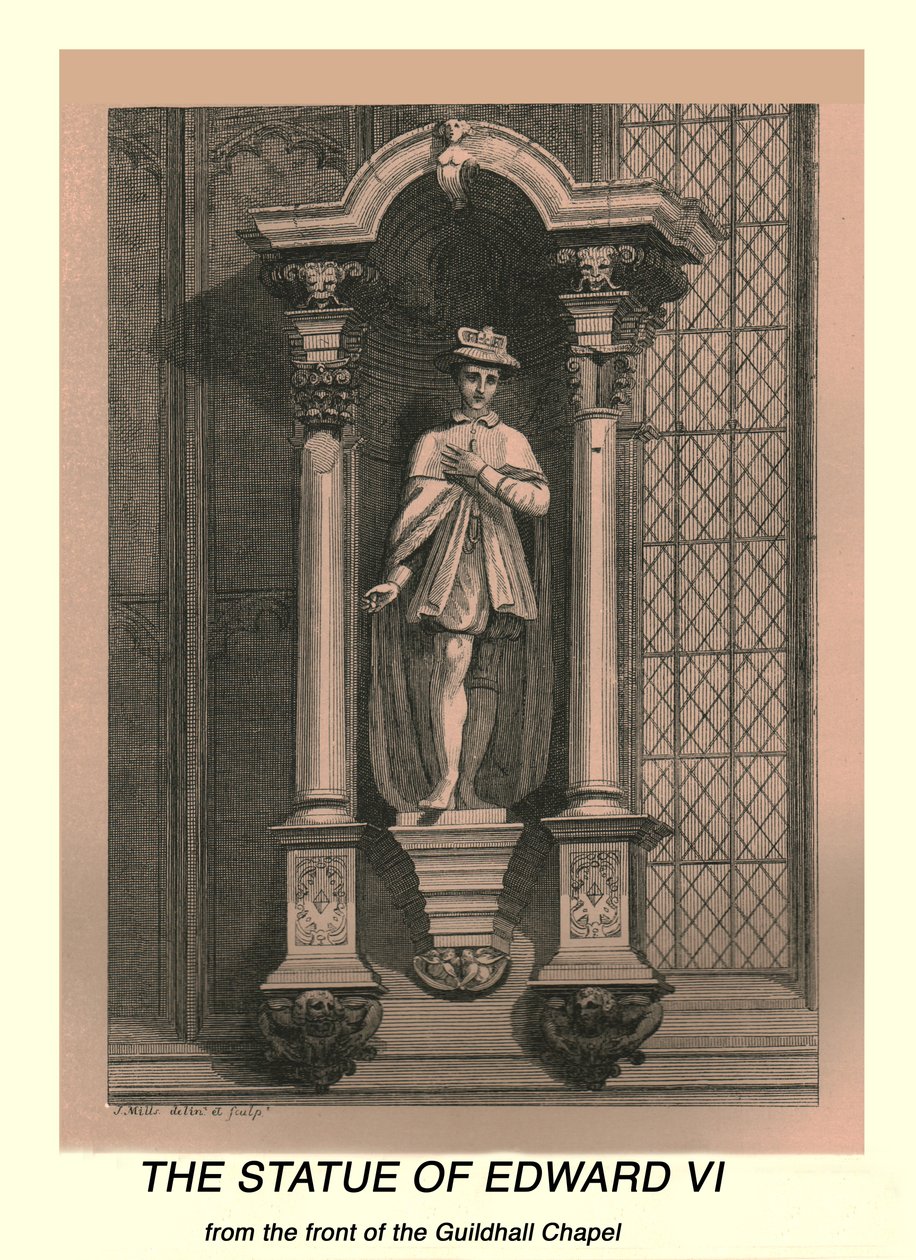 The Statue of Edward VI by J Mills