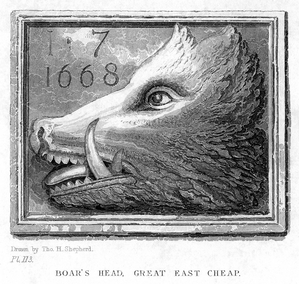 Inn Sign from the Boar