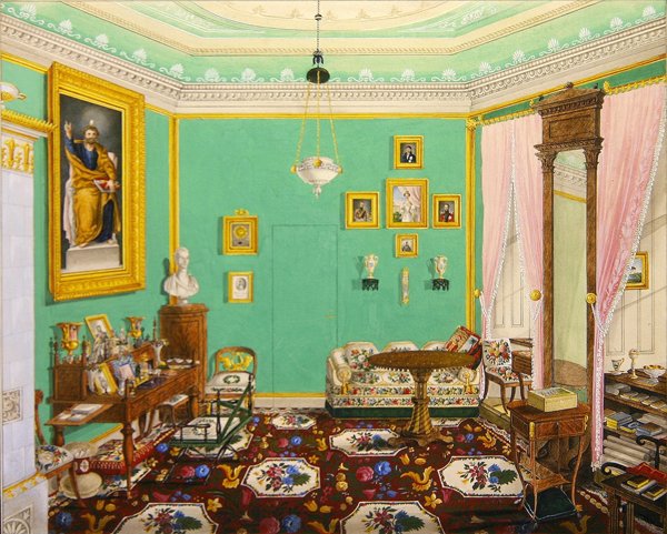 Collectors cabinet in the Schloss Ballenstedt, Saxe-Anhalt by J. Willing