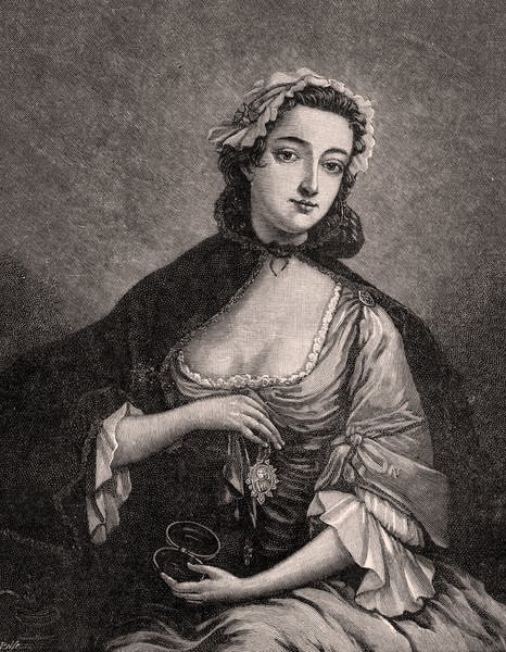 Portrait of Flora Macdonald by J after Markluin