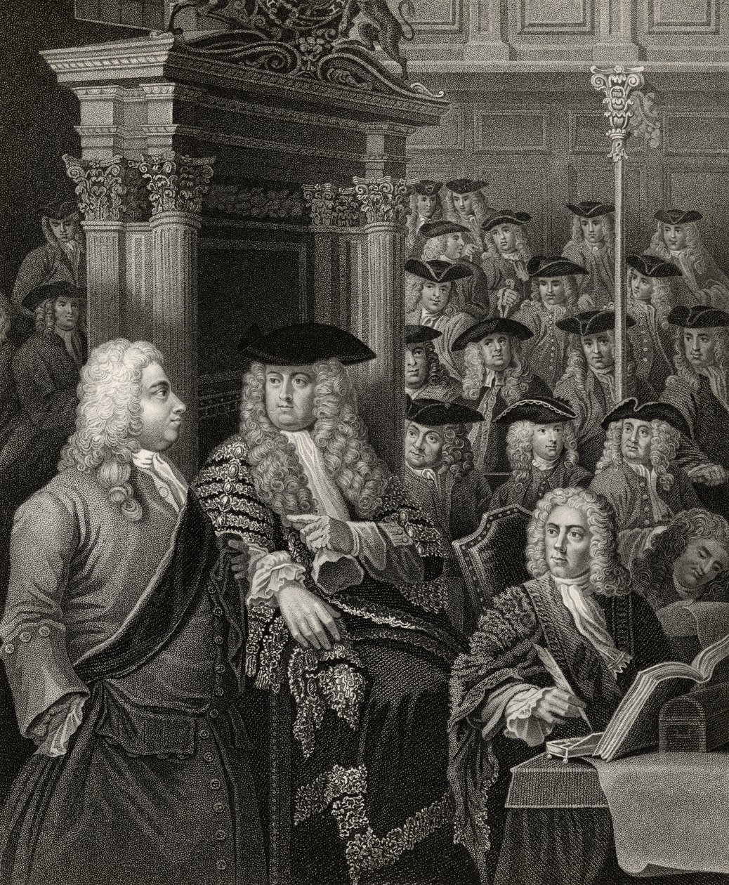 The House of Commons in Sir Robert Walpole