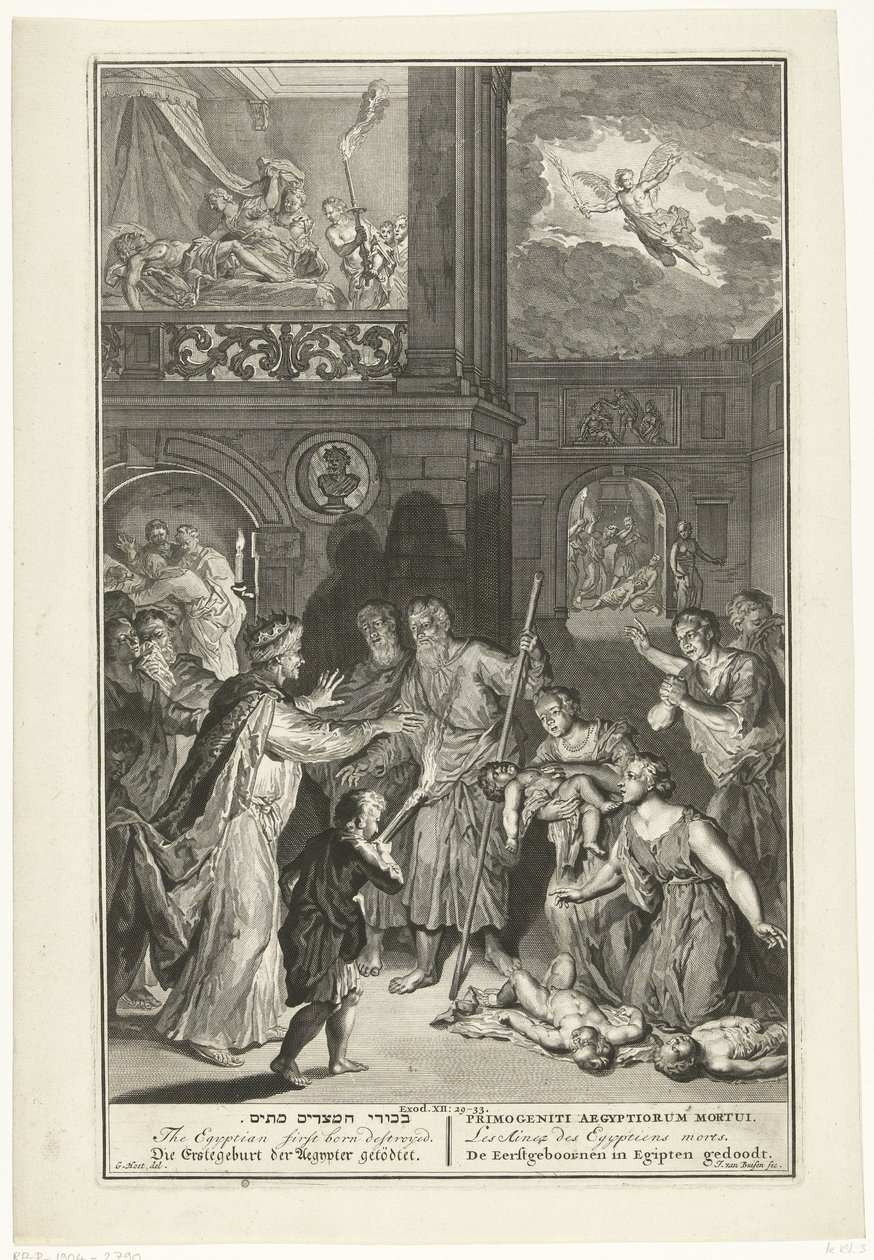 Death of the Firstborn in Egypt by J. van Buysen