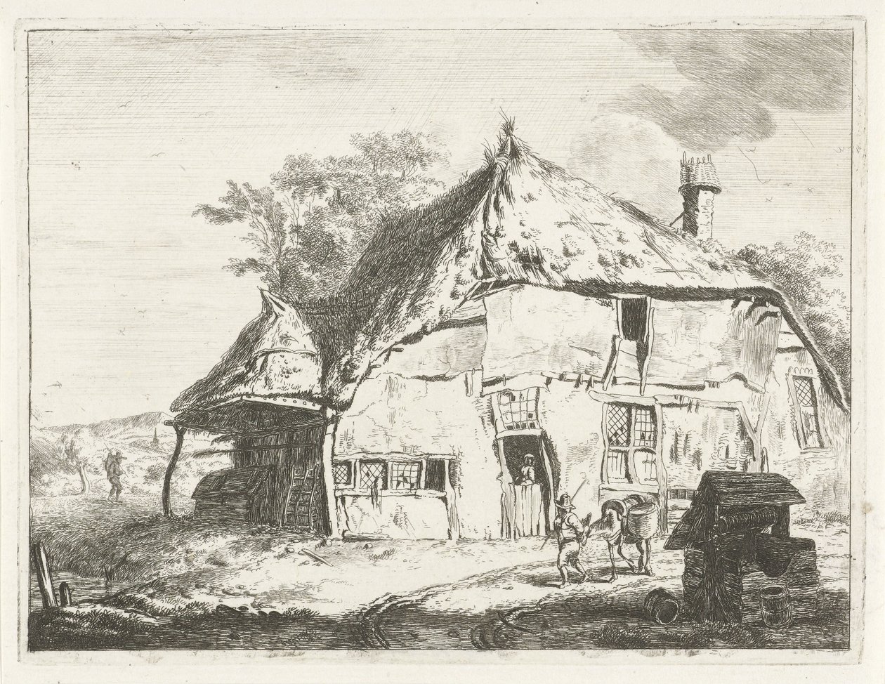 Farm by a Well by Jabes Heenck