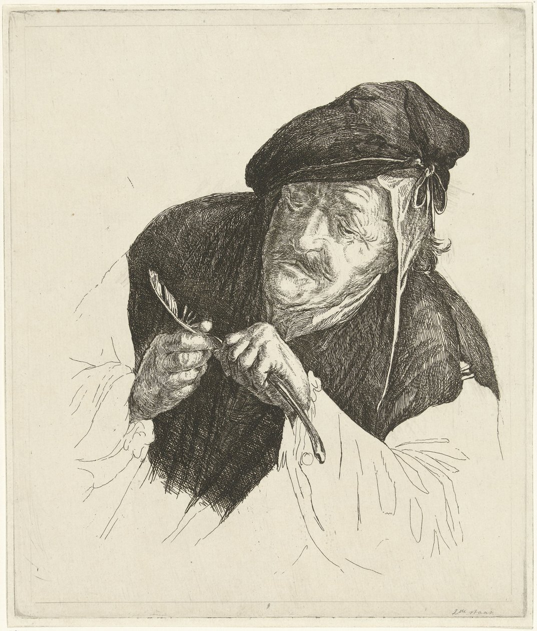 Man Entertains His Pen by Jabes Heenck