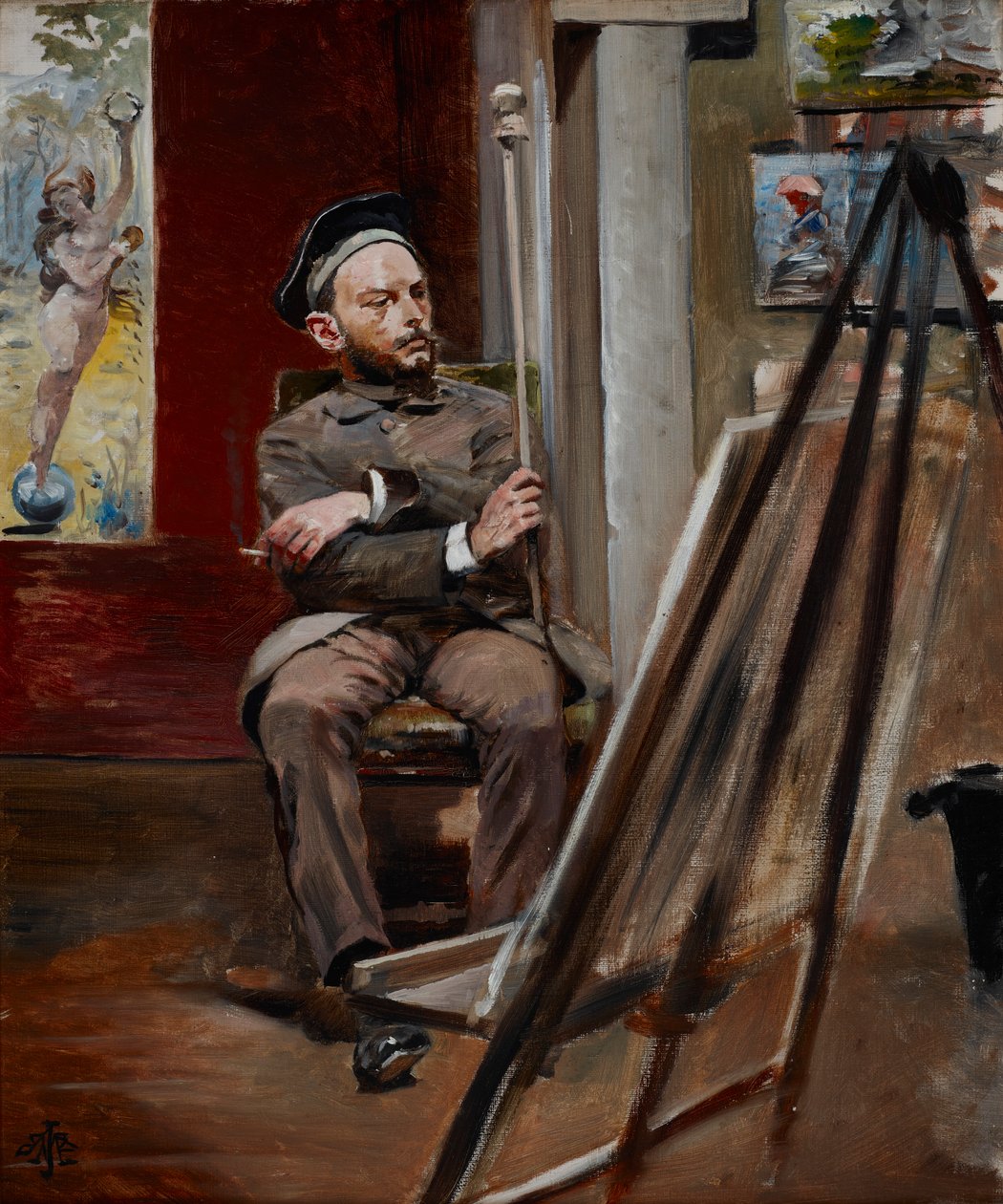Portrait of Stanisław Tondos, c.1902 by Jacek Malczewski
