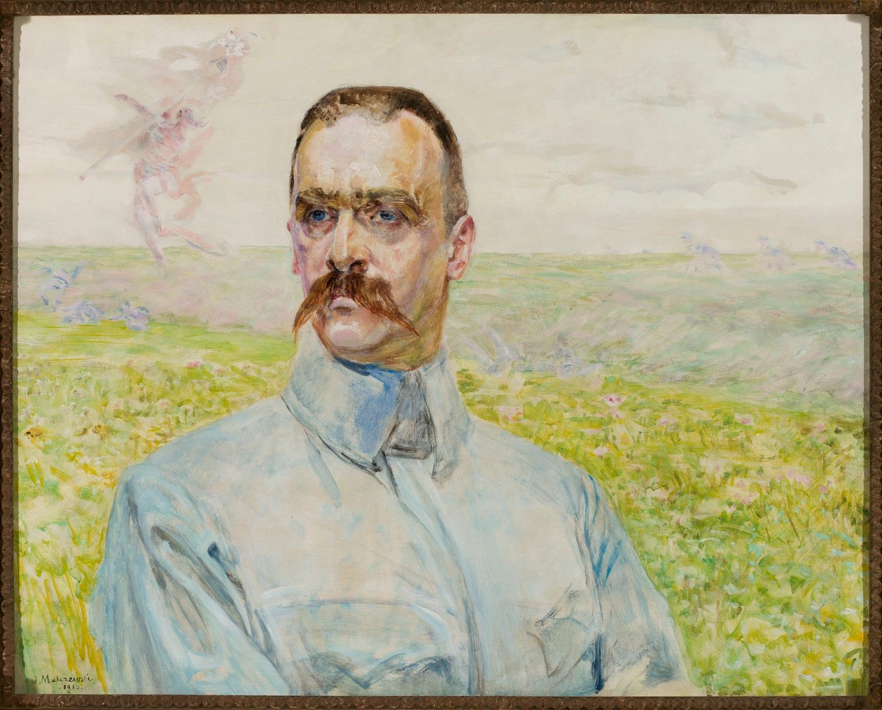 Portrait of Brigadier Józef Piłsudski by Jacek Malczewski