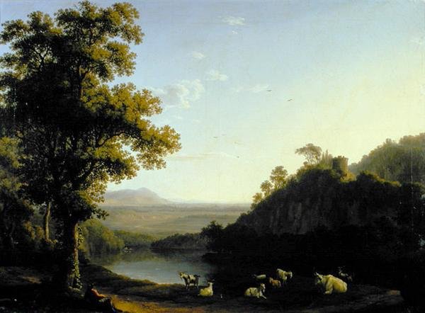 Roman Landscape by Jacob Philippe Hackert