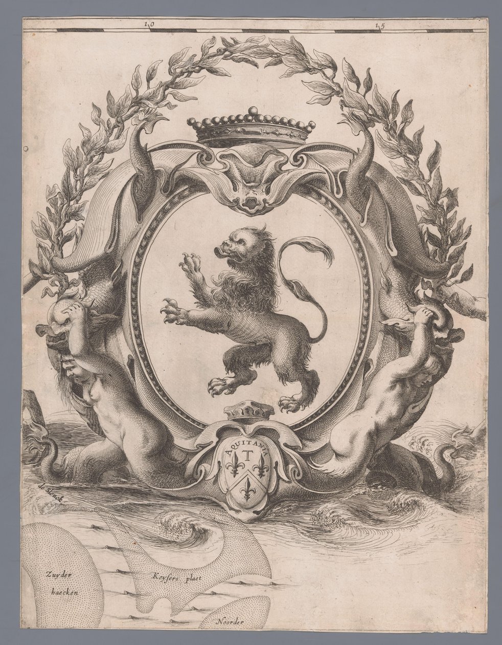 Map of the County of Holland and Utrecht (Plate 2) by Jacob Aertsz. Colom (I)