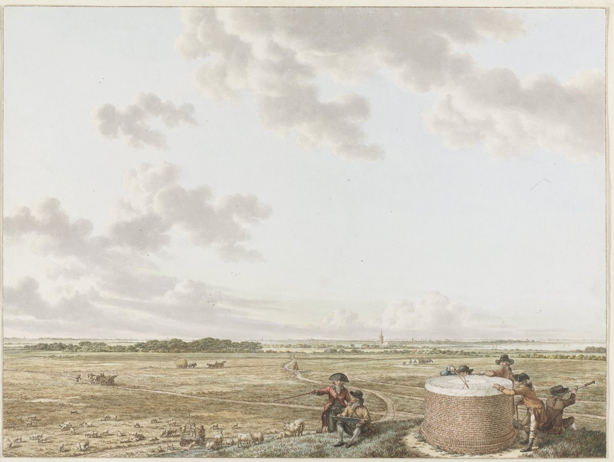 View of the Tafelberg near Blaricum, with Craayloos