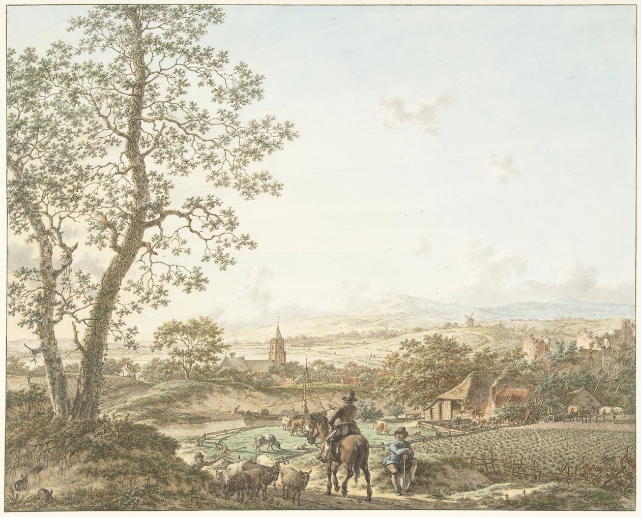 Spring, Morning and Earth (series title: The Four Seasons, Times of the Day and Elements) by Jacob  Cats