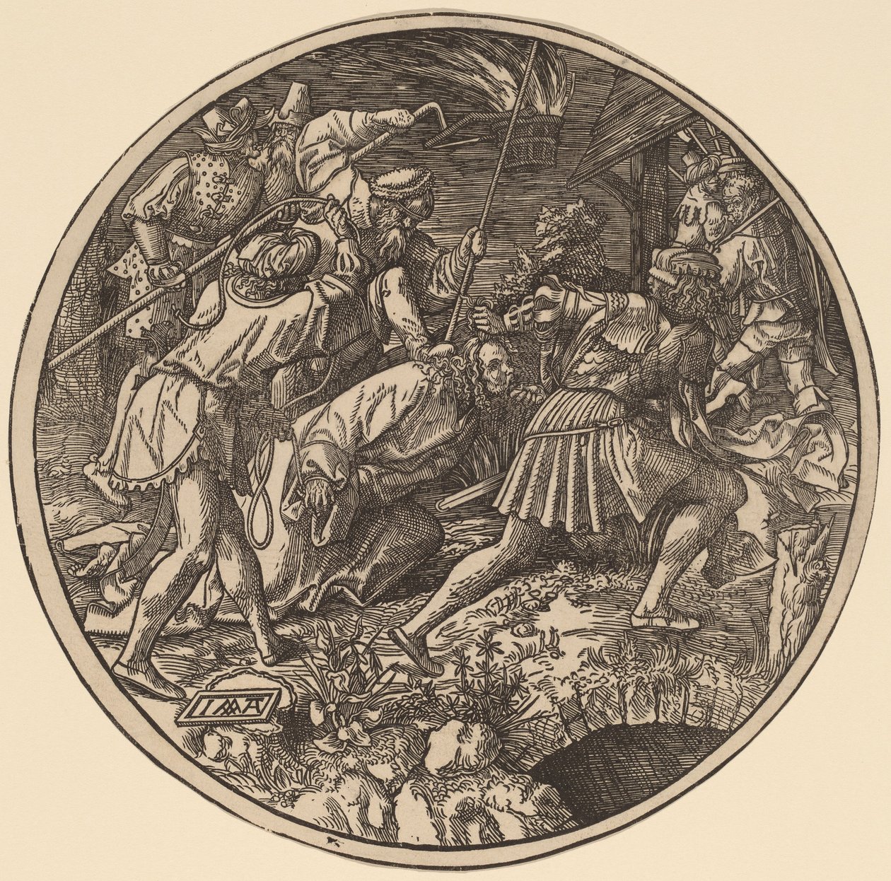 Christ Led Away After His Arrest by Jacob Cornelisz van Oostsanen