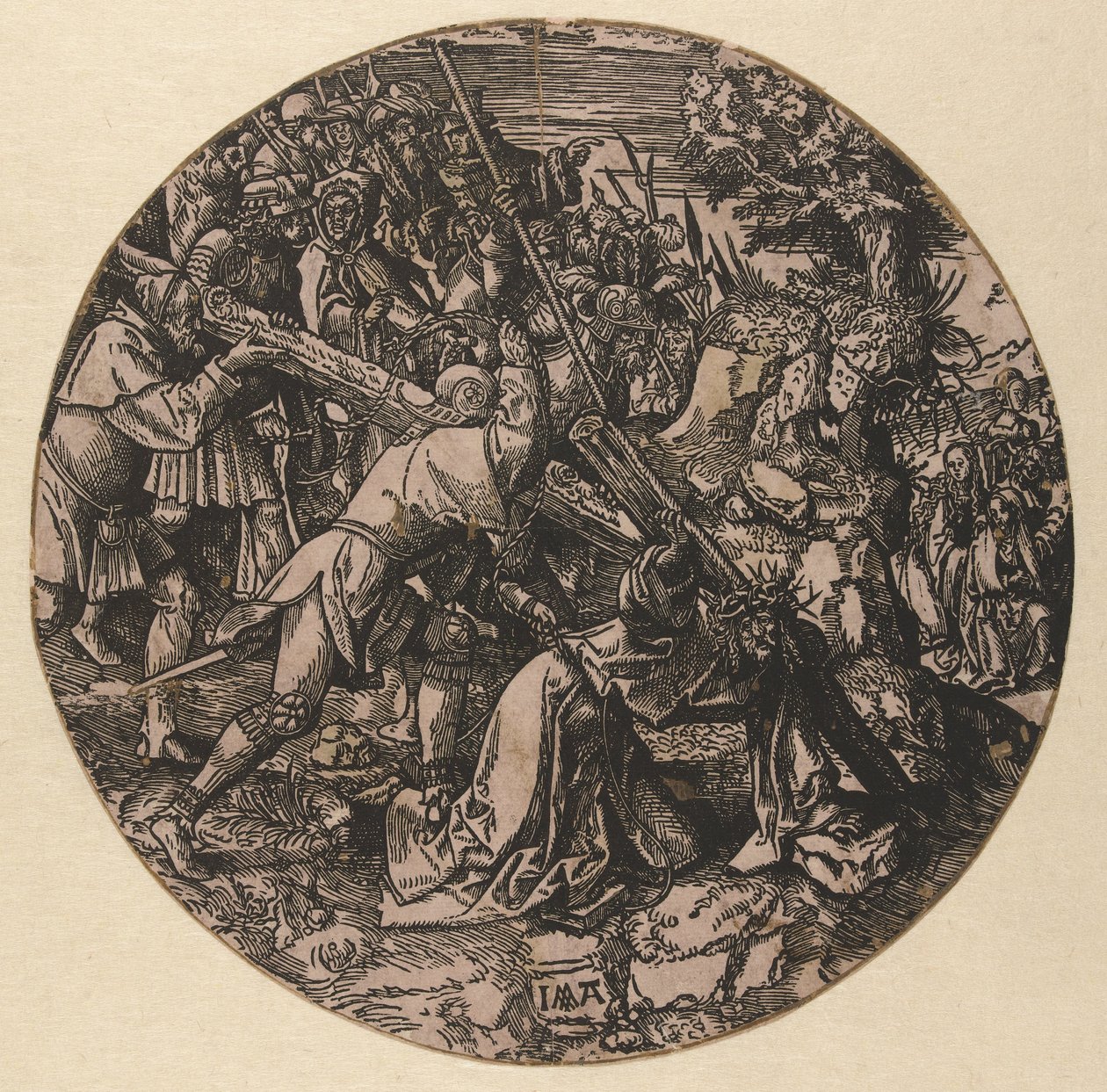 Carrying of the Cross by Jacob Cornelisz van Oostsanen