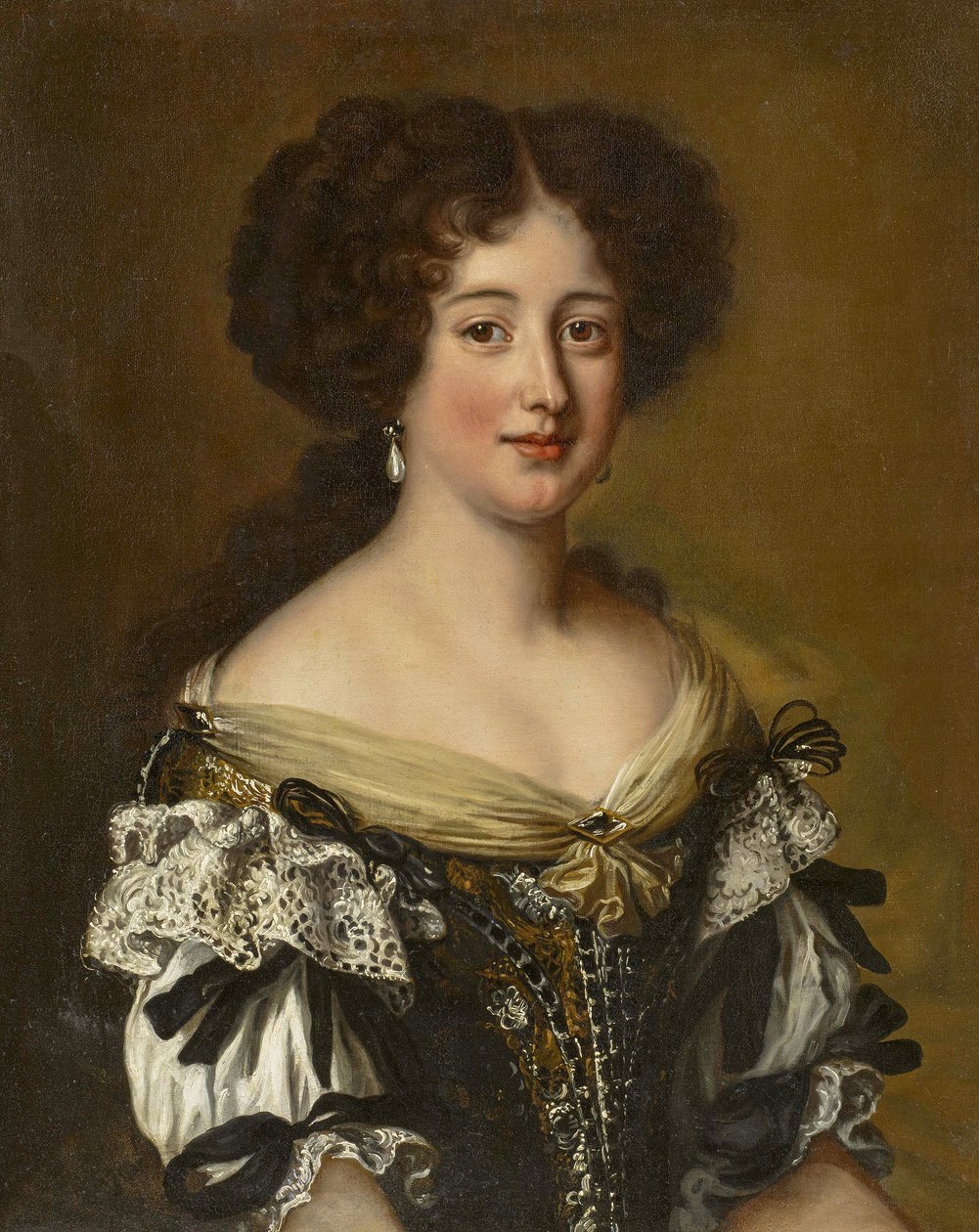 Portrait of Clelia Cesarini Colonna, Princess of Sonnino by Jacob Ferdinand Voet