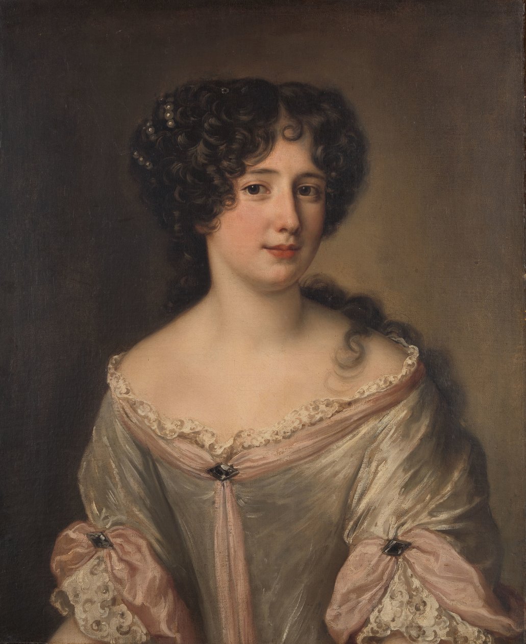 Portrait of La Duchessa Mancini Colonna (1646-1699) by Jacob Ferdinand Voet