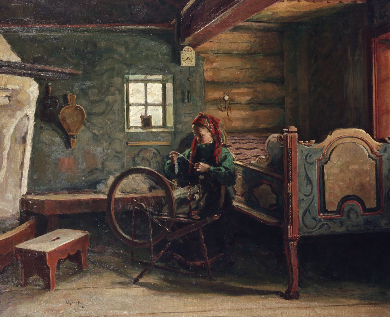 Farmers living room by Jacob Gloersen