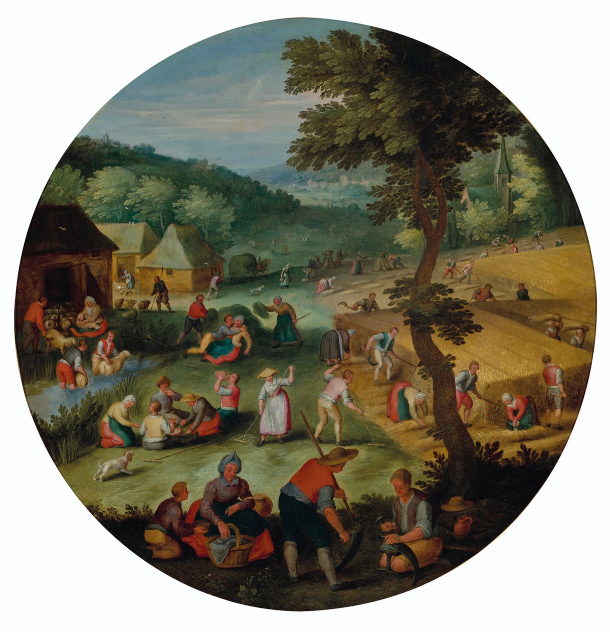 Allegory of Summer by Jacob Grimmer