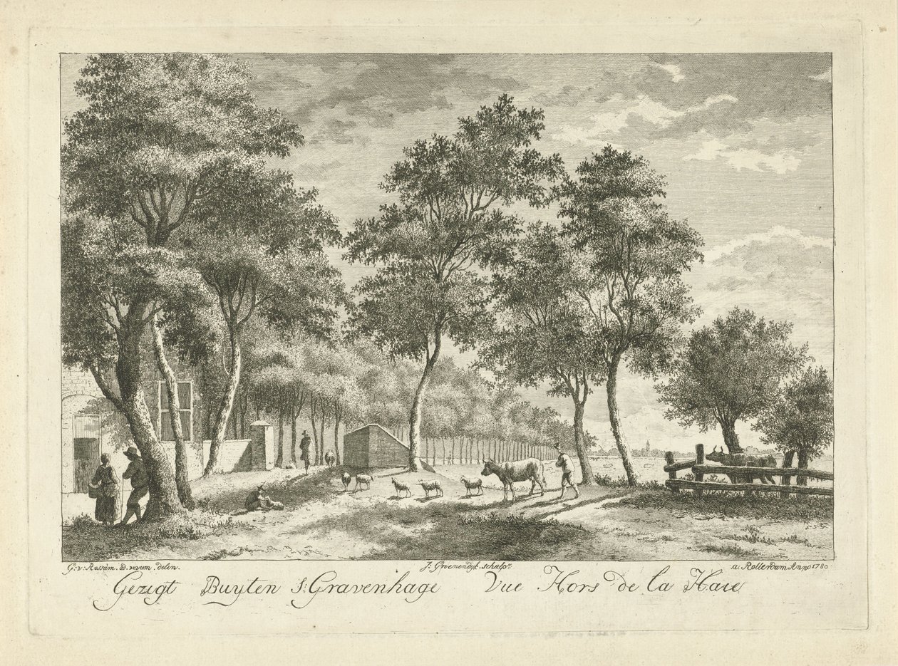 Landscape in the Vicinity of The Hague by Jacob Groenendijk