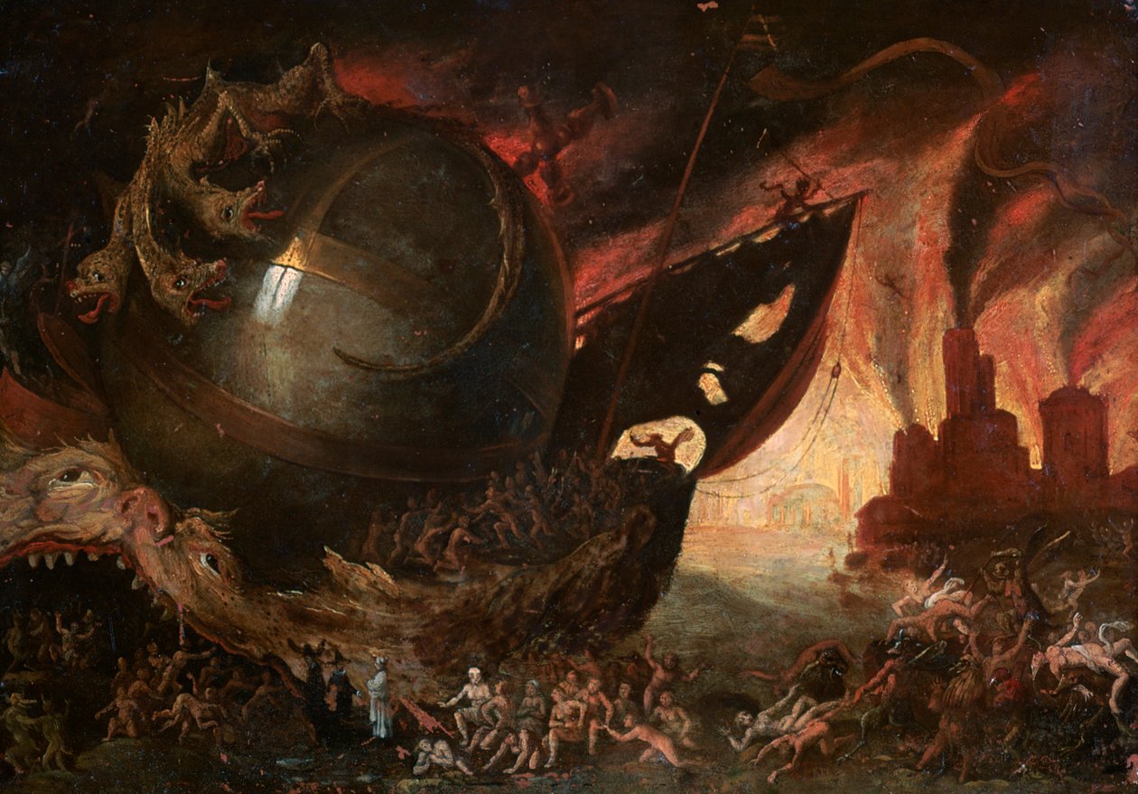La Traversée du Styx, c1591-1638 by Jacob Isaacz van Swanenburg