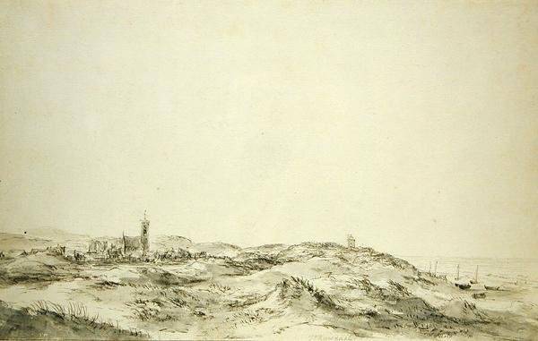 The Dunes at Wijk aan Zee by Jacob van Ruisdael