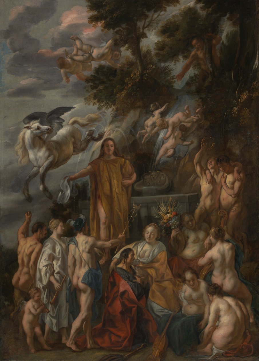 Allegory of the Poet by Jacob Jordaens