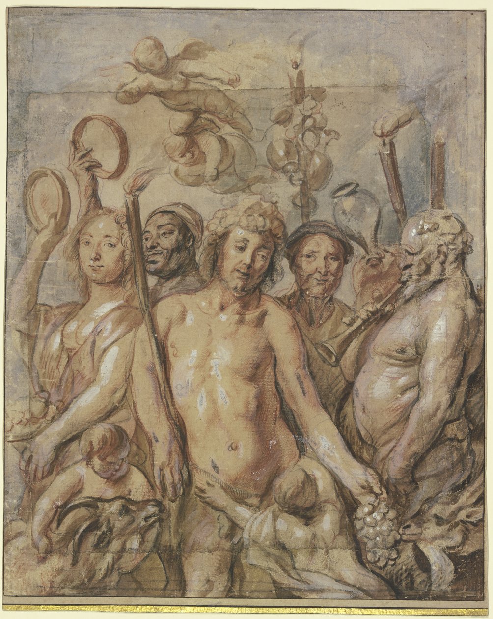 Procession of Bacchants (Triumph of Bacchus) by Jacob Jordaens