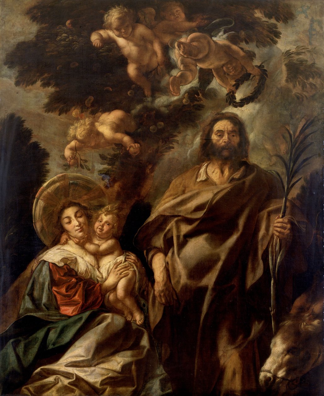 The Rest During the Flight into Egypt by Jacob Jordaens