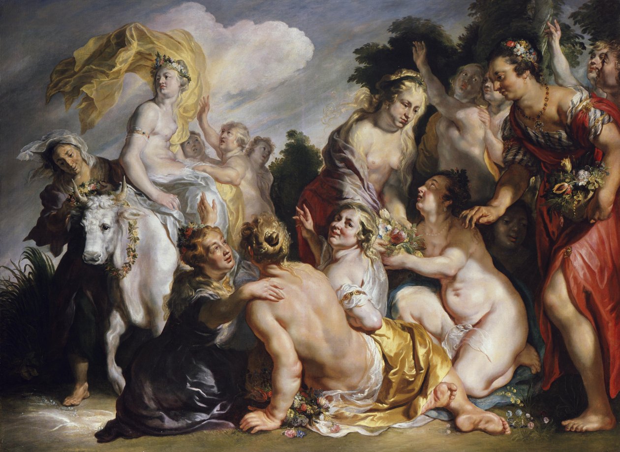 The Abduction of Europa by Jacob Jordaens