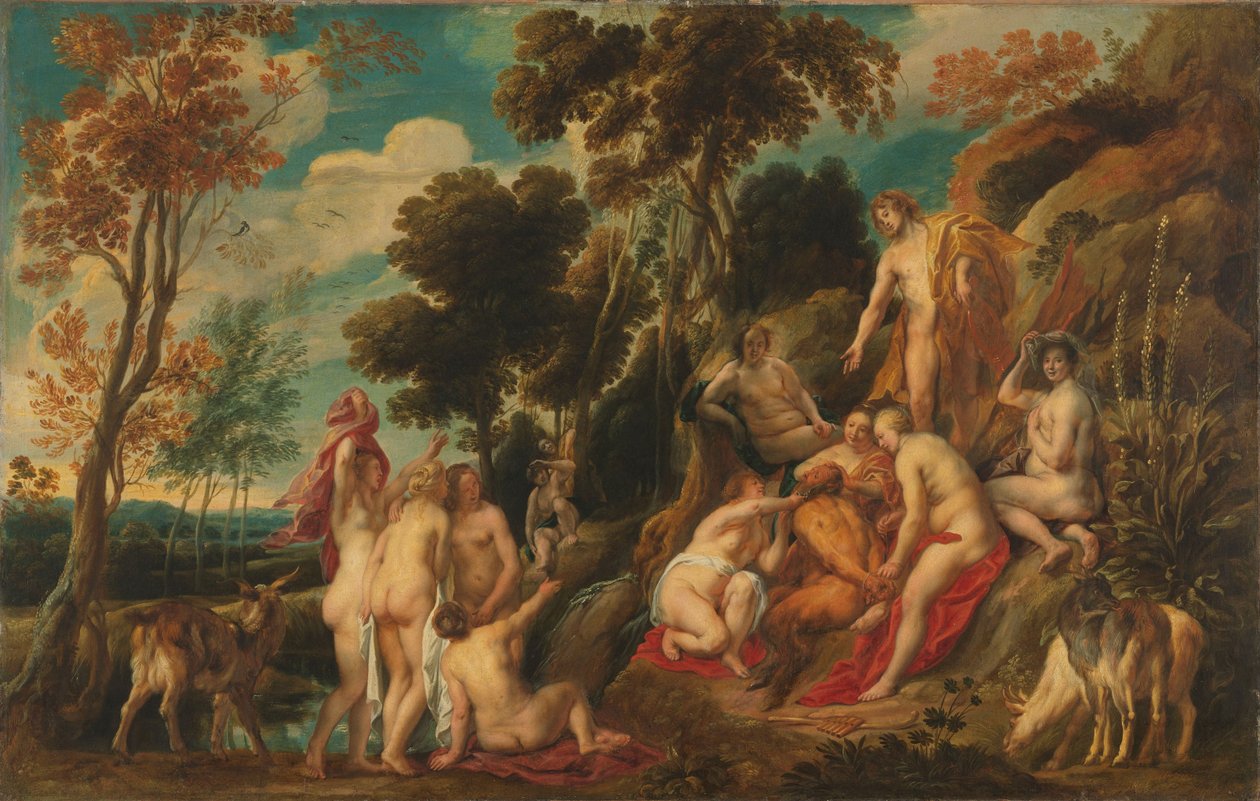 Marsyas Punished by the Muses by Jacob Jordaens