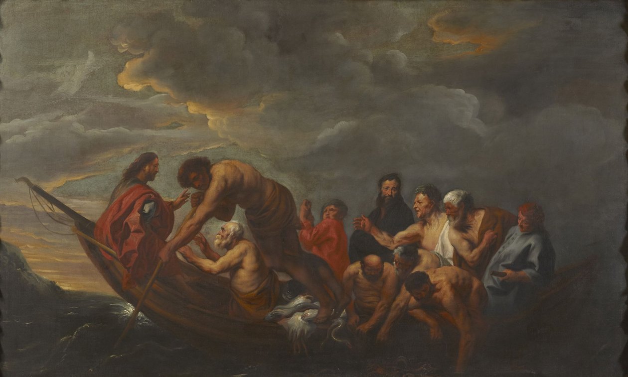 Miraculous Draught of Fishes by Jacob Jordaens