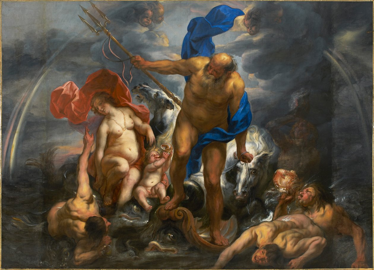 Neptune and Amphitrite by Jacob Jordaens