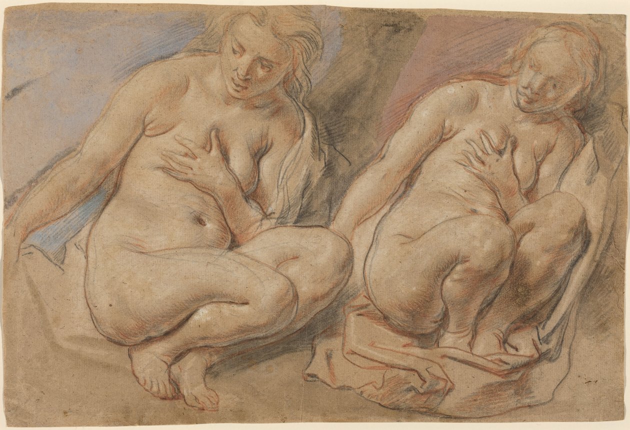 Susannah Crouching by Jacob Jordaens