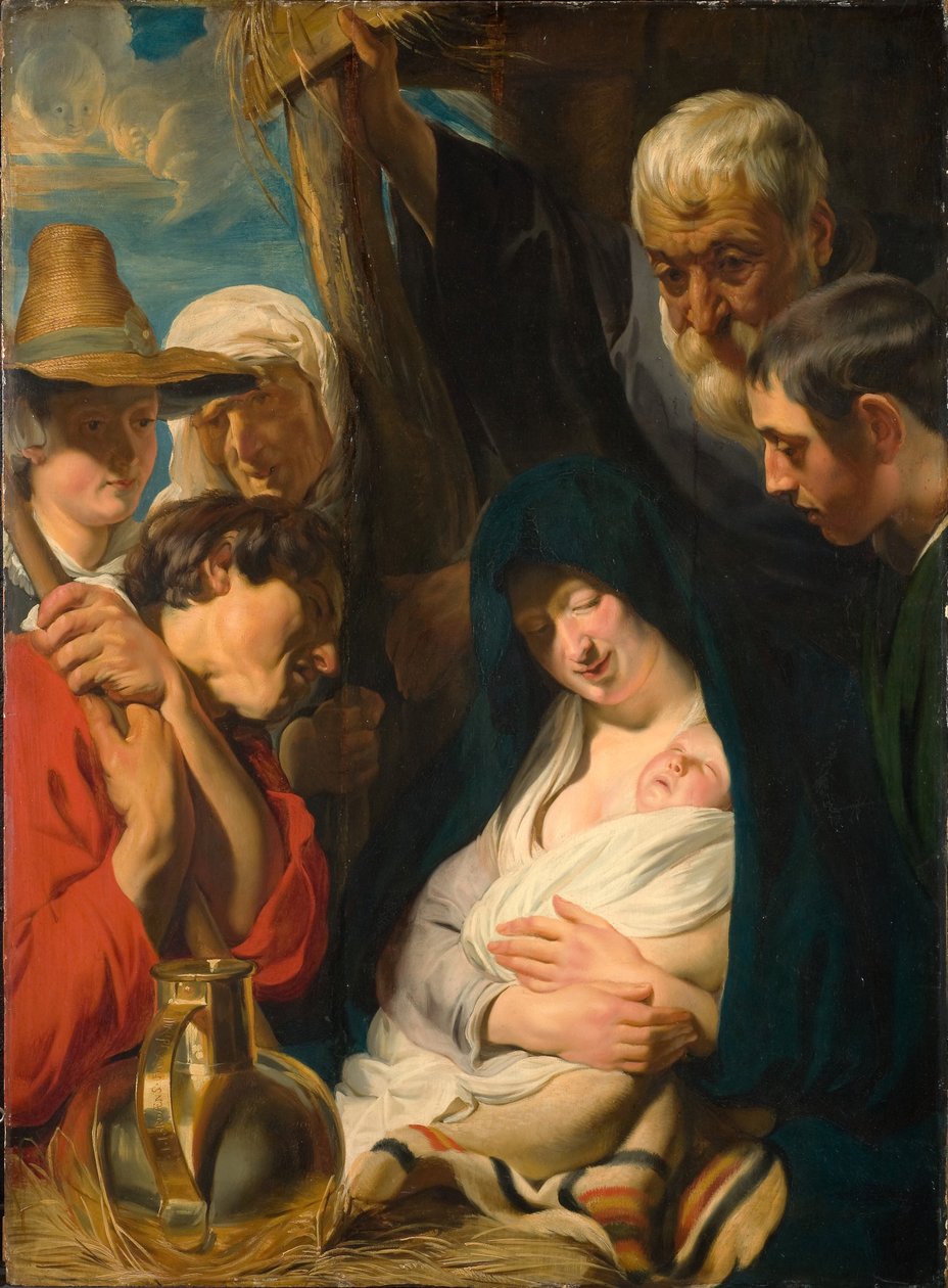 The Adoration of the Magi by Jacob Jordaens