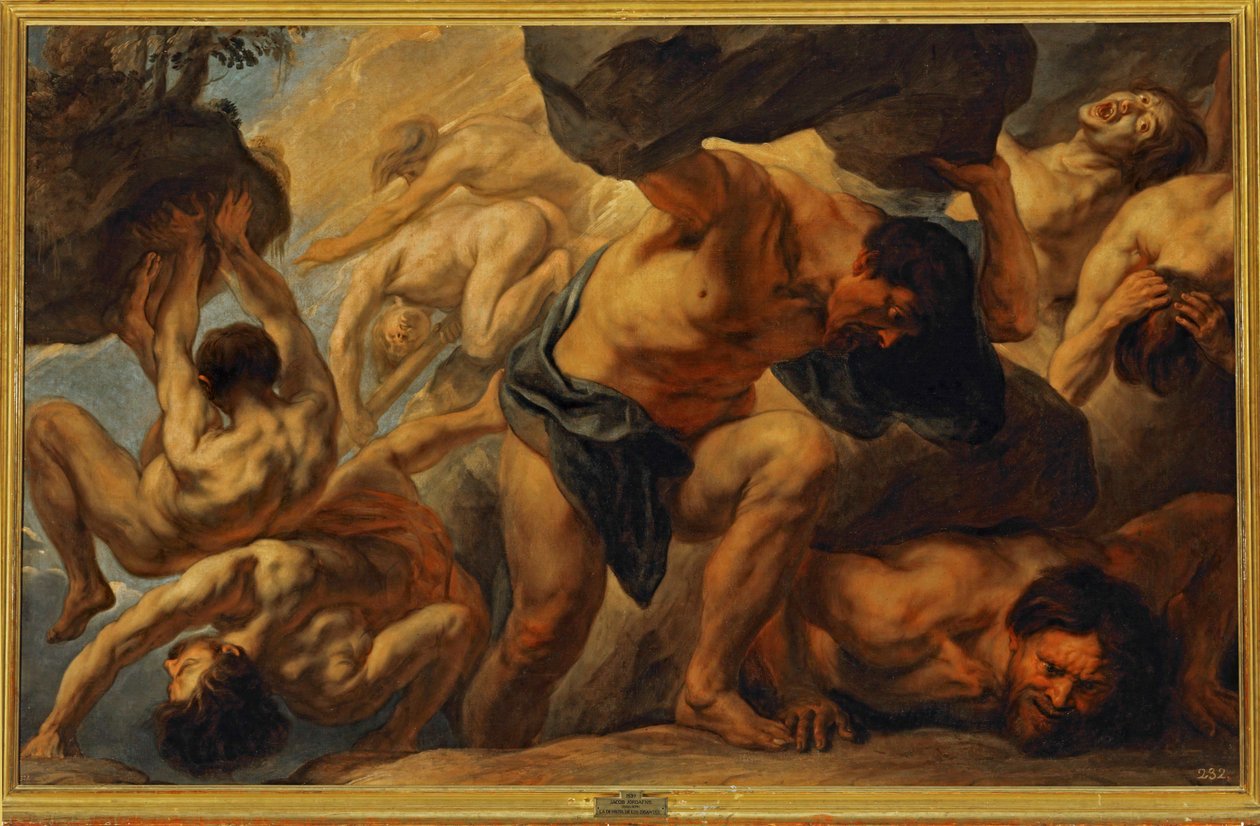 The Defeat of the Titans by Jacob Jordaens