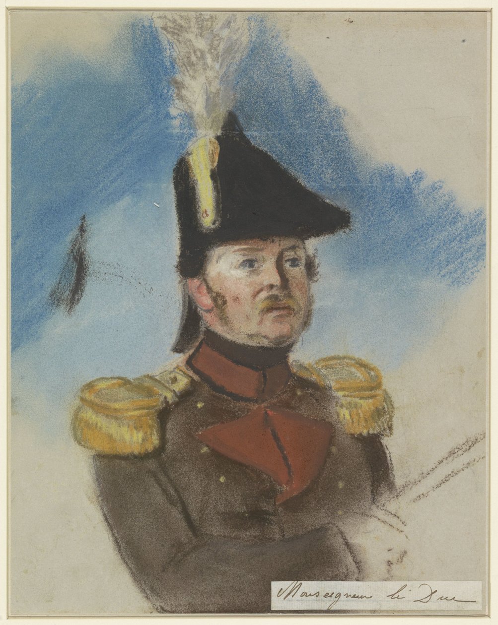 Portrait of Bernard, Duke of Saxe-Weimar by Jacob Joseph Eeckhout