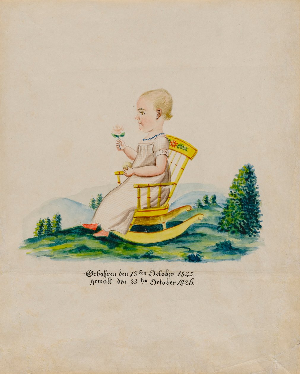 Portrait of Carolina Musser by Jacob Maentel
