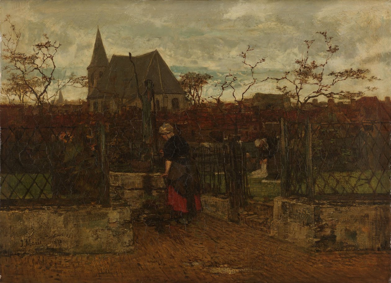 A Bleaching Field by Jacob Maris