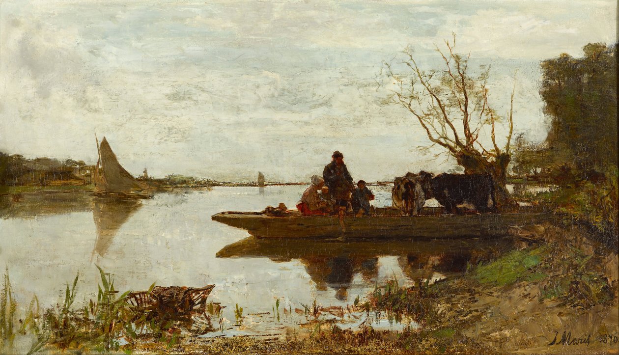 Ferry by Jacob Maris