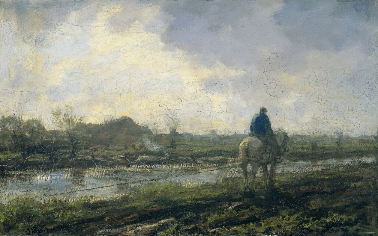 Towpath by Jacob Maris