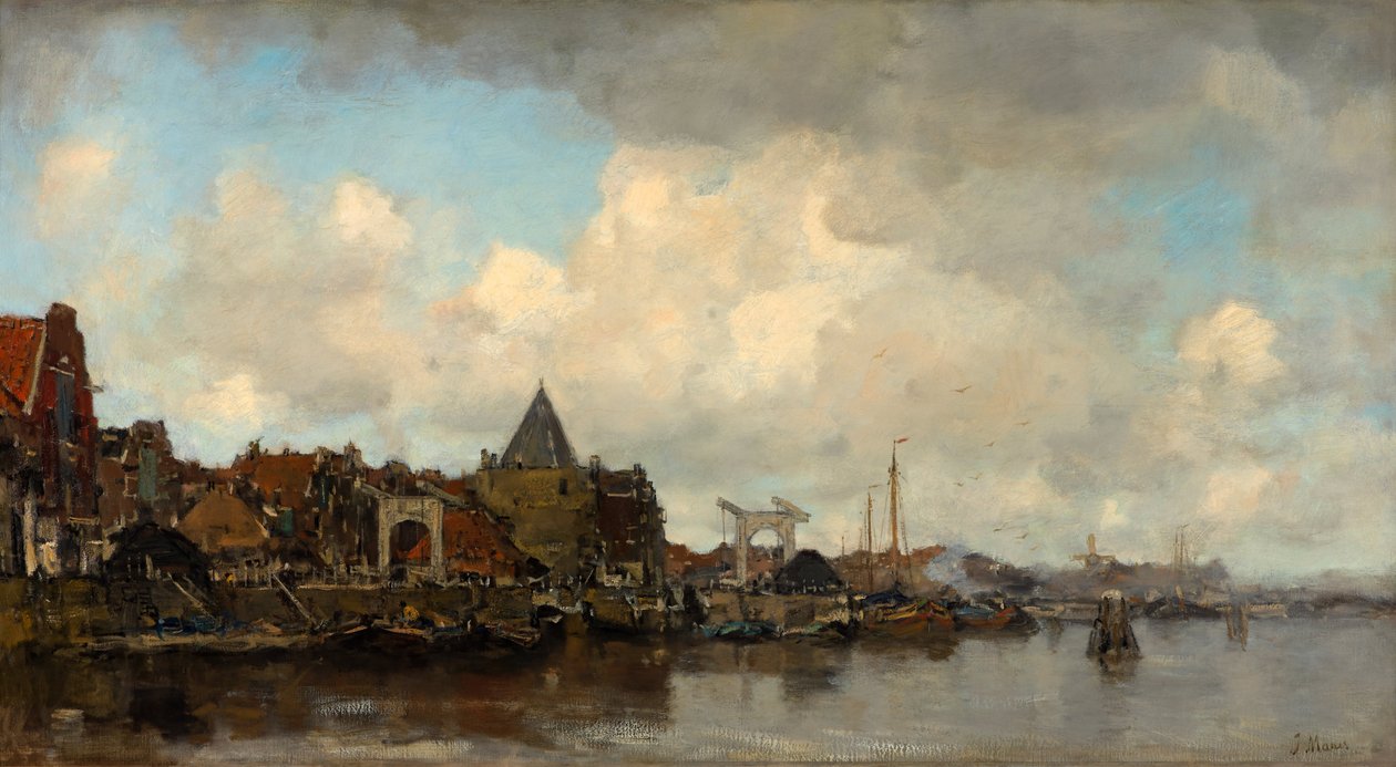 The Schreierstoren by Jacob Maris